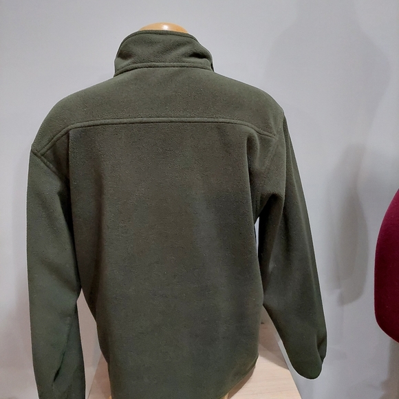 LL BEAN Men's 1/2 Zip Polar Fleece Large - Picture 2 of 4